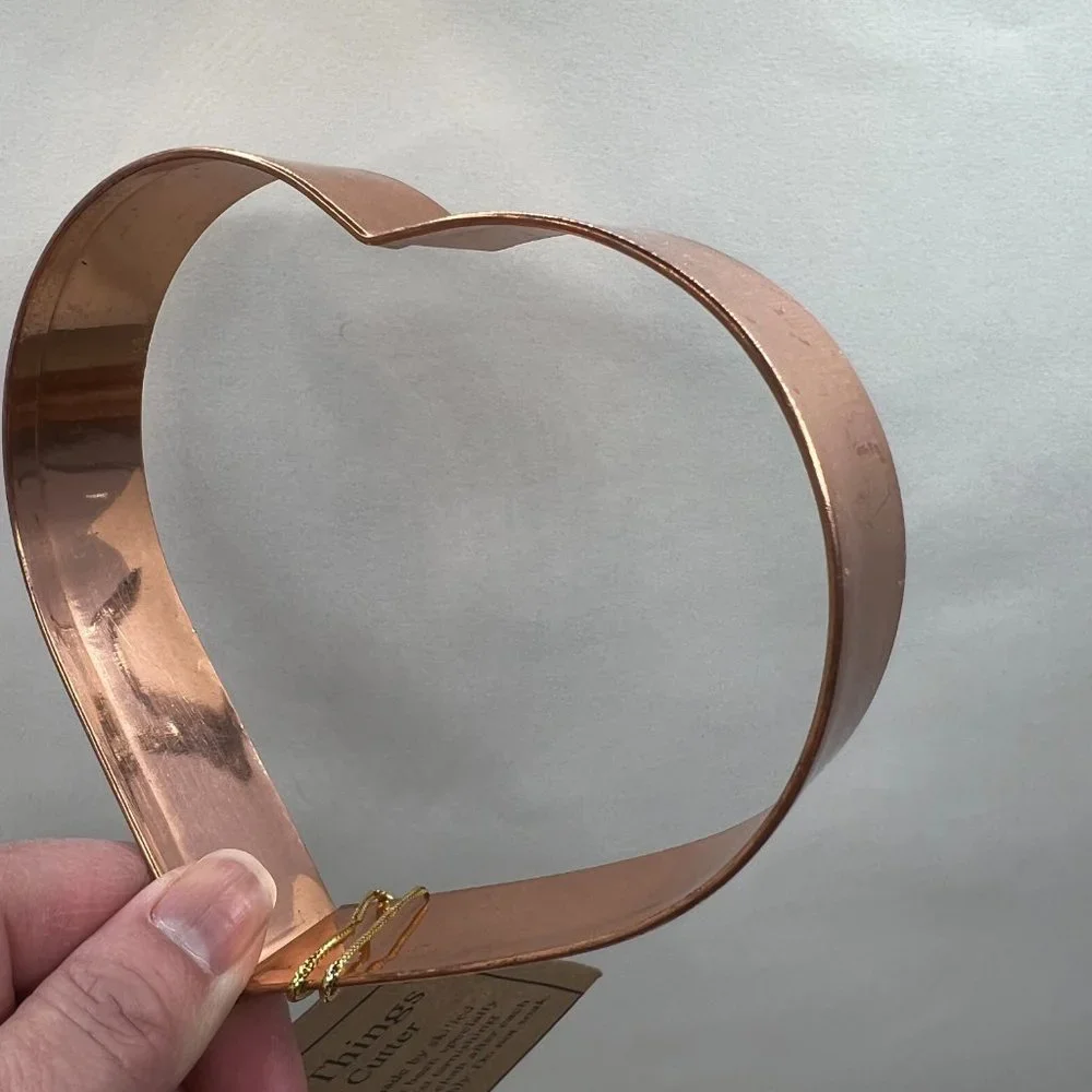 Sweet Things Copper Heart Cookie Cutter Valentine's Day